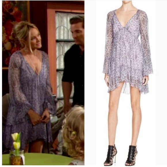 Elizabeth and James Silk Dress - Picture 2 of 14